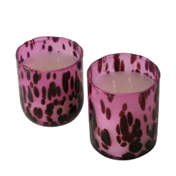 Sale Bougie MANCHAS coloris fuchsia - 4MURS Bougies Et Senteurs