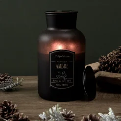 New Bougie parfumée ALCHIMISTE Ambre - 4MURS Bougies Et Senteurs