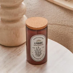 New Bougie parfumée SÉLINI Ambre diamètre 6,5 cm - 4MURS Bougies Et Senteurs