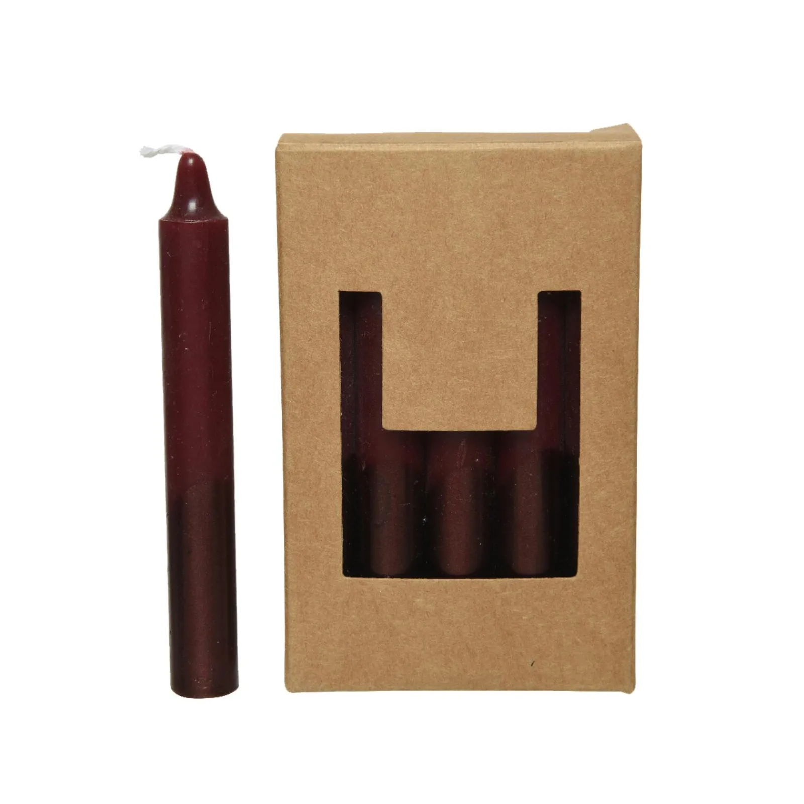 Clearance Bougie TWINY coloris bordeaux - 4MURS Bougies Et Senteurs