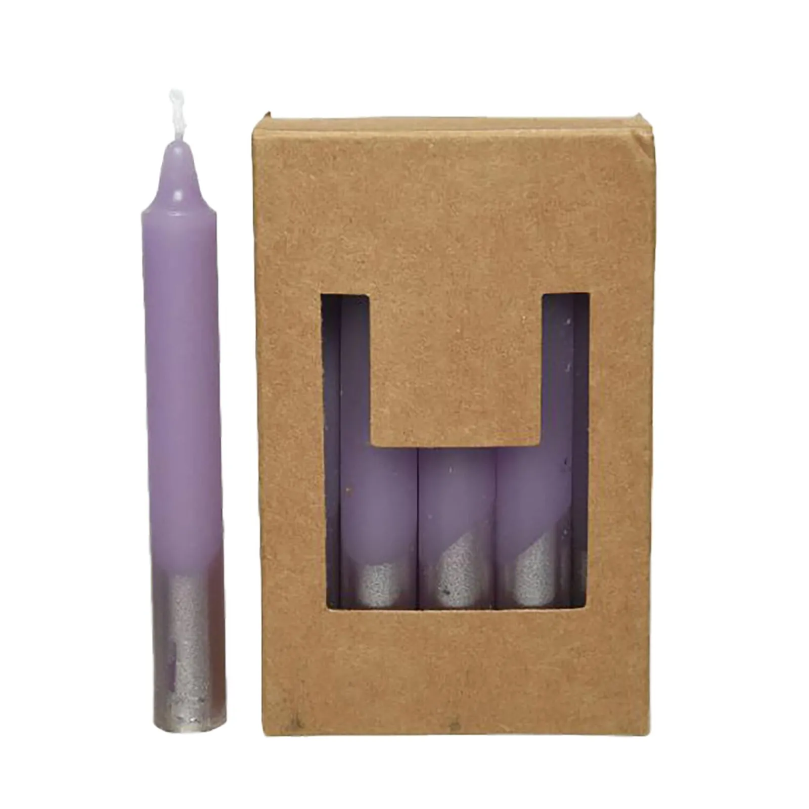 Online Bougie TWINY coloris mauve - 4MURS Bougies Et Senteurs