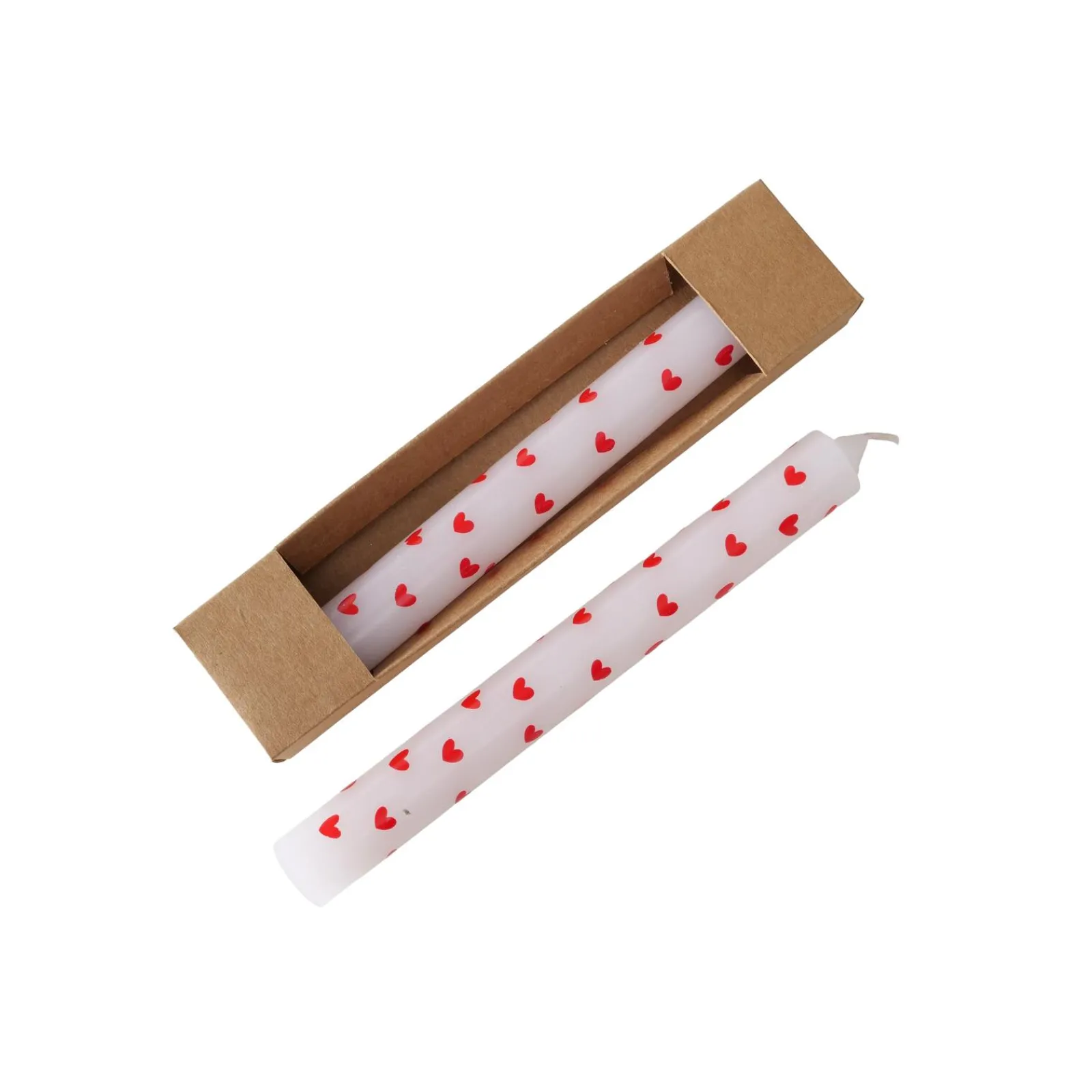 New Bougie VALENTINE coloris blanc - 4MURS Bougies Et Senteurs
