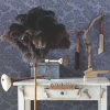 Hot Plumeau AUTRUCHE L coloris brun - 4MURS Produits Ménagers