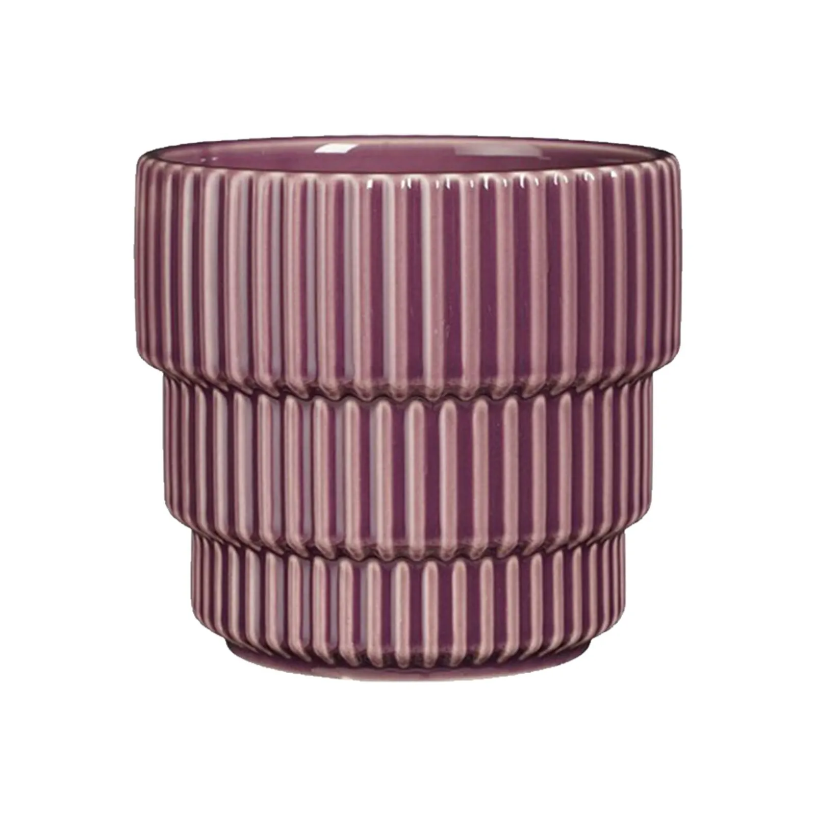 Hot Cache-pot CELLA coloris mauve - 4MURS Objets Déco