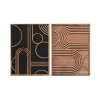 Hot Cadre bois HILDE coloris noir / bois - 4MURS Cadres Photos|Tableaux Et Affiches