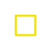 Hot Cadre photo SLIMPYX 10 x 10 cm jaune poussin - 4MURS Cadres Photos