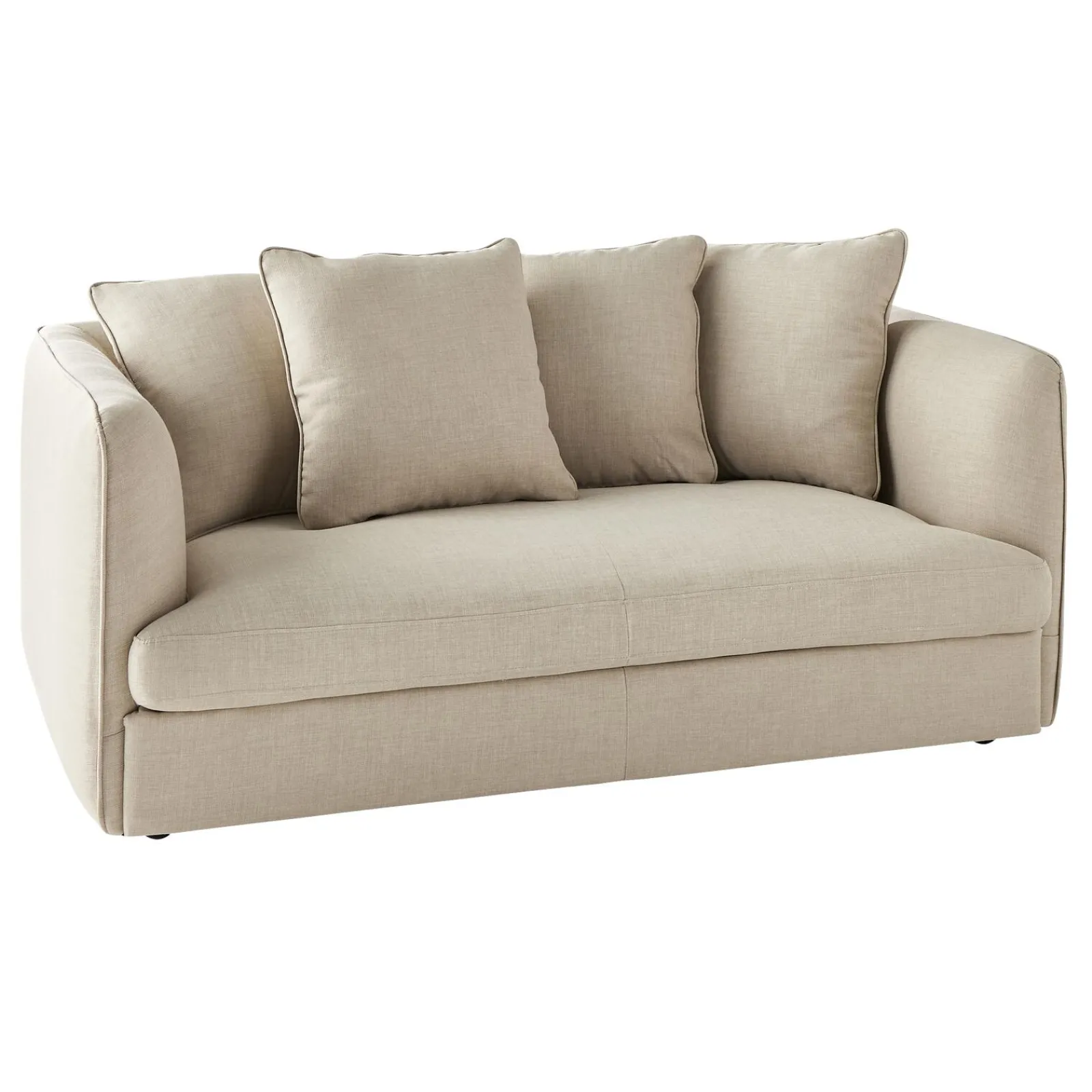 Clearance Canapé ENNIS coloris sable 2 places - 4MURS Canapés