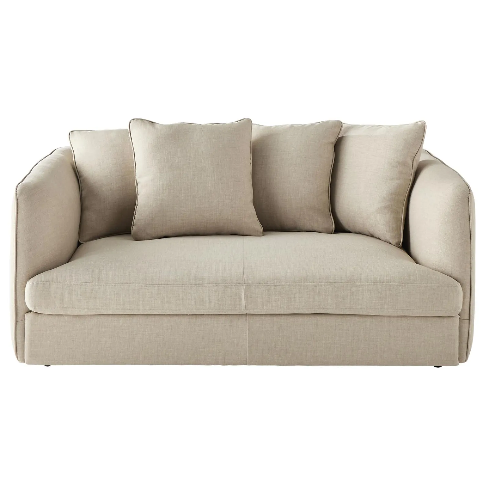 Clearance Canapé ENNIS coloris sable 2 places - 4MURS Canapés