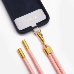 Fashion Cordon de téléphone UNIVERSEL POUDRÉ rose poudré - 4MURS Accessoires Mode|Accessoires Multimédia