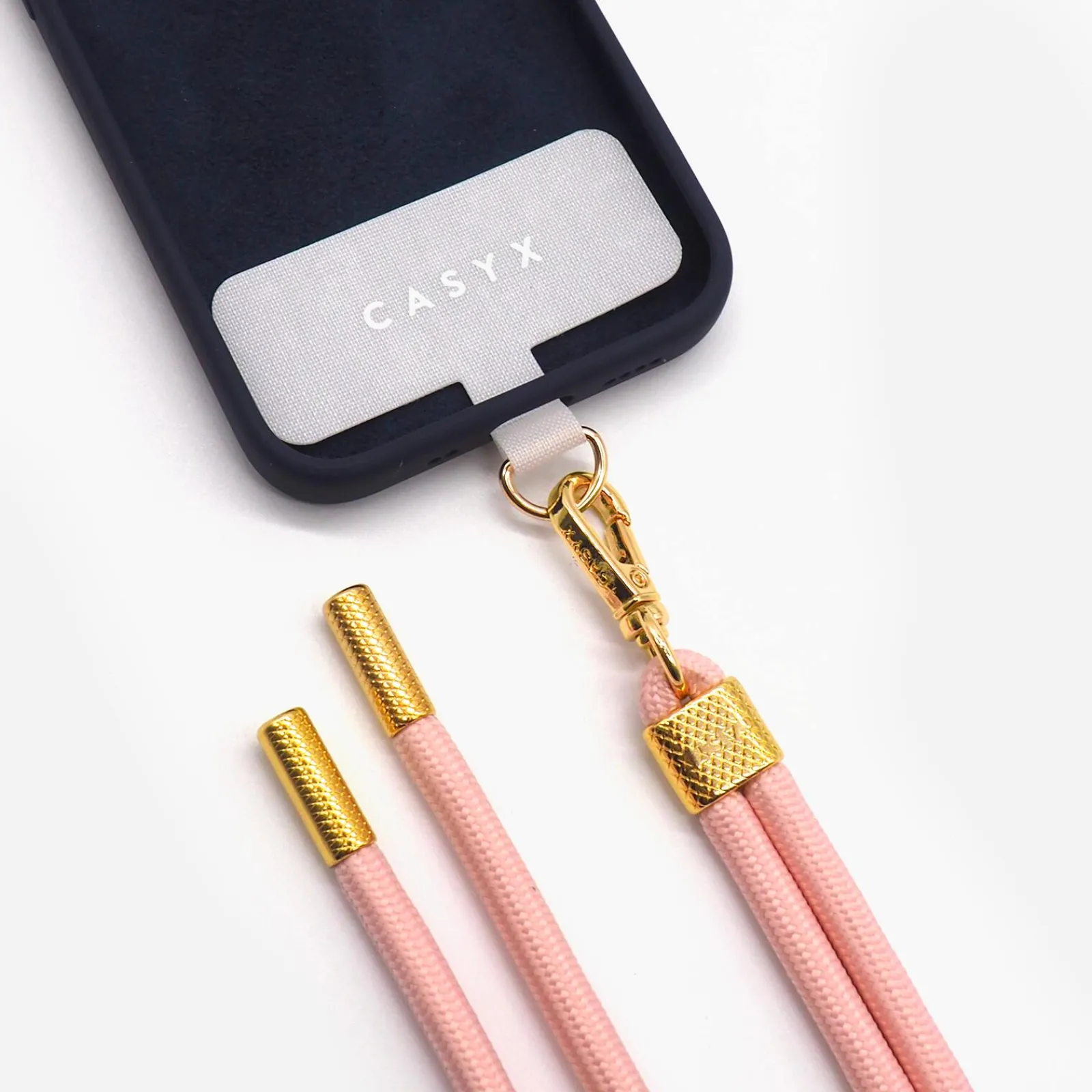 Fashion Cordon de téléphone UNIVERSEL POUDRÉ rose poudré - 4MURS Accessoires Mode|Accessoires Multimédia