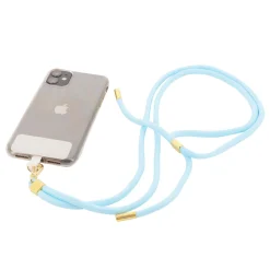 Clearance Cordon de téléphone UNIVERSEL GIVRE coloris bleu - 4MURS Accessoires Mode|Accessoires Multimédia