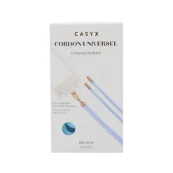 Clearance Cordon de téléphone UNIVERSEL GIVRE coloris bleu - 4MURS Accessoires Mode|Accessoires Multimédia