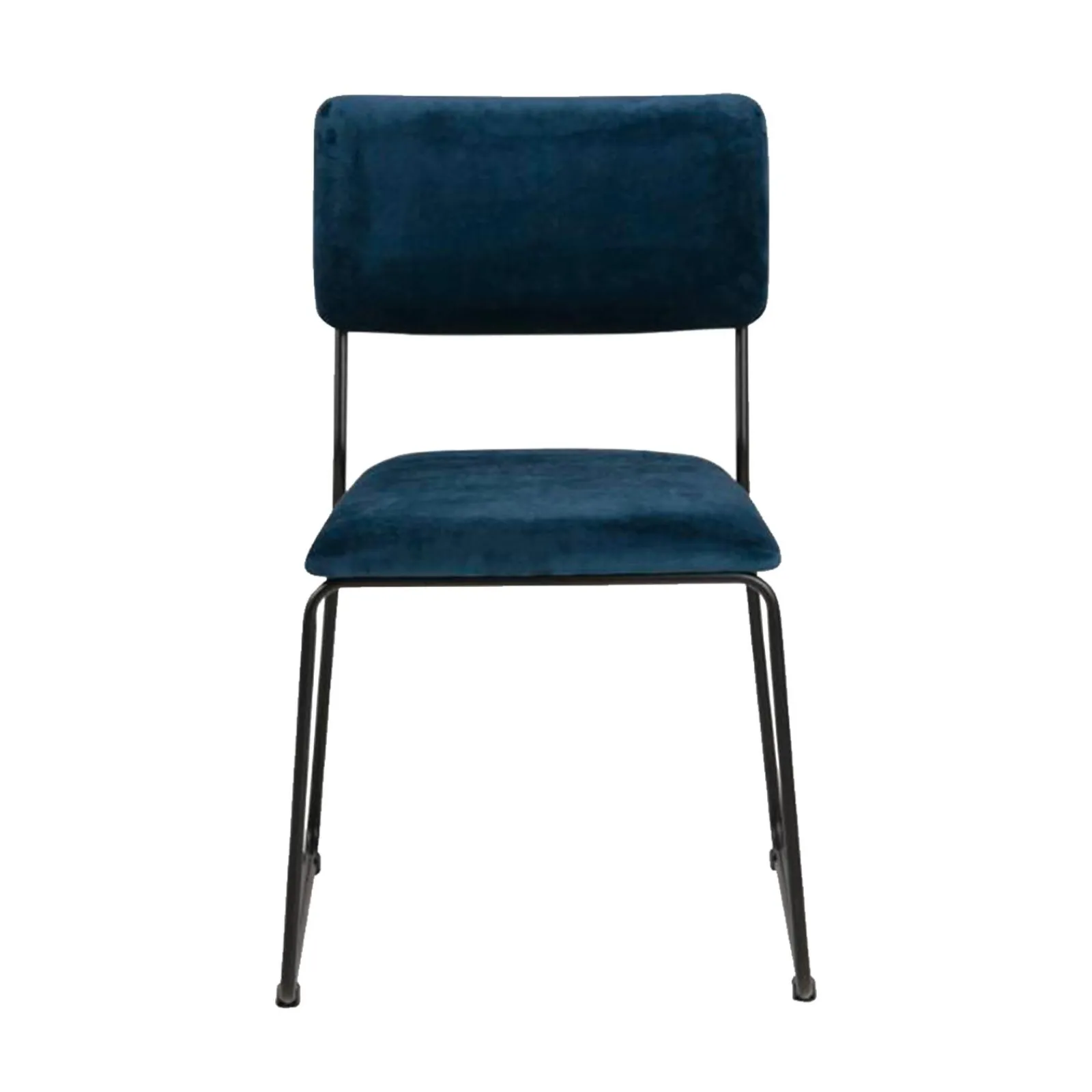 New Chaise CORNELIA coloris bleu nuit - 4MURS Chaises Et Tabourets