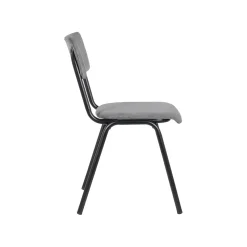 Best Chaise CYNTHIA coloris gris anthracite - 4MURS Chaises Et Tabourets