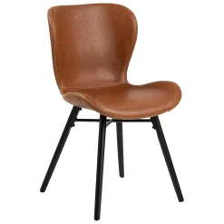 Clearance Chaise HAZEL coloris cognac - 4MURS Chaises Et Tabourets