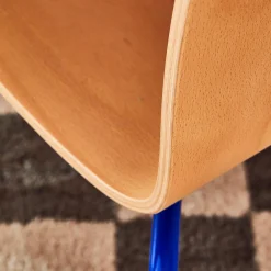 Discount Chaise MARCEL coloris bleu électrique - 4MURS Chaises Et Tabourets