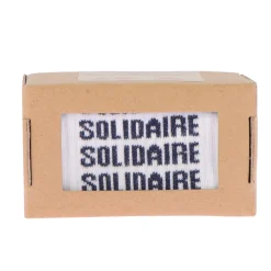 Online Chaussettes SOLIDAIRES 35/42 coloris bleu - 4MURS Vêtements