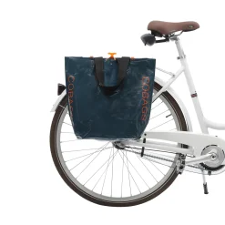 Discount Sacoche vélo CABAS PORTE BAGAGES coloris bleu - 4MURS Activités En Plein Air