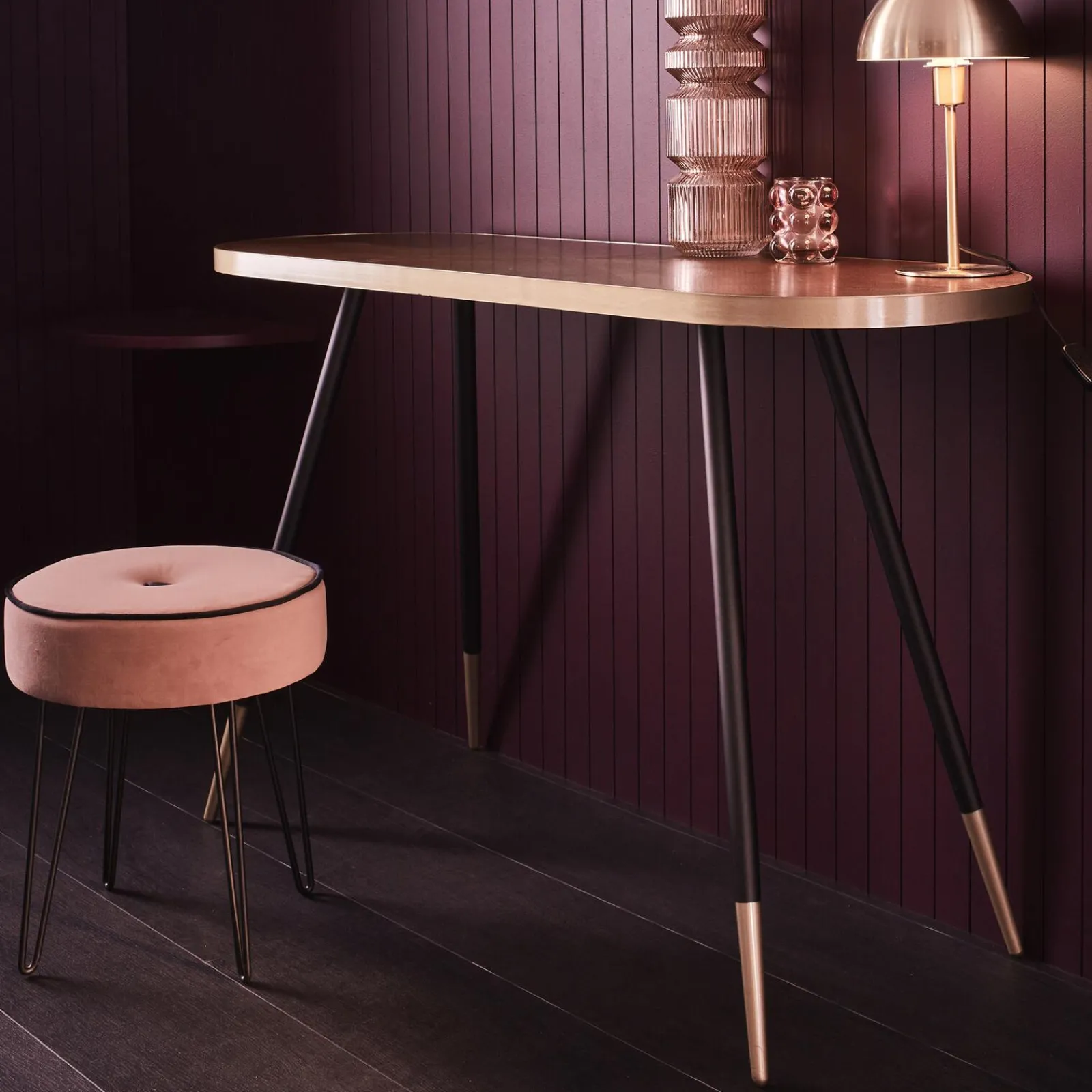 Clearance Console DENISE coloris noyer - 4MURS Tables
