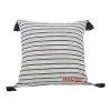 Sale Housse de coussin ARITZ noir & vert 40 x 40 cm - 4MURS Coussins