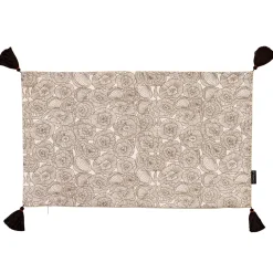 Discount Housse de coussin EKHI coloris beige 30 x 50 cm - 4MURS Coussins