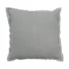 Clearance Coussin BURTA coloris gris perle 45 x 45 cm - 4MURS Coussins