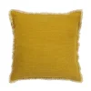 Hot Coussin BURTA coloris moutarde 45 x 45 cm - 4MURS Coussins