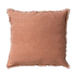 Online Coussin BURTA coloris nude orangé 60 x 60 cm - 4MURS Coussins