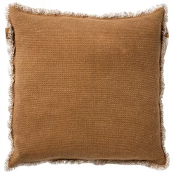 Fashion Coussin BURTA coloris tabac 45 x 45 cm - 4MURS Coussins