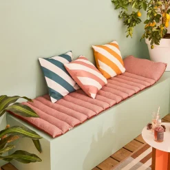 New Coussin de sol LIVIA coloris rouge - 4MURS Coussins