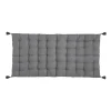 Discount Coussin de sol OTTO coloris gris 60 x 120 cm - 4MURS Coussins