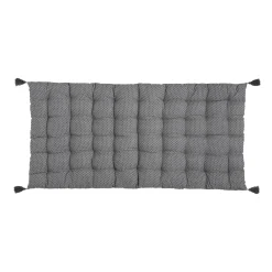 Discount Coussin de sol OTTO coloris gris 60 x 120 cm - 4MURS Coussins
