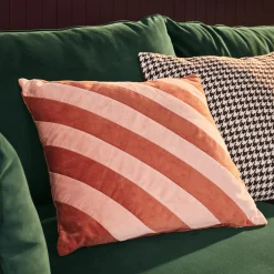 Outlet Coussin EBBE coloris orange 45 x 45 cm - 4MURS Coussins