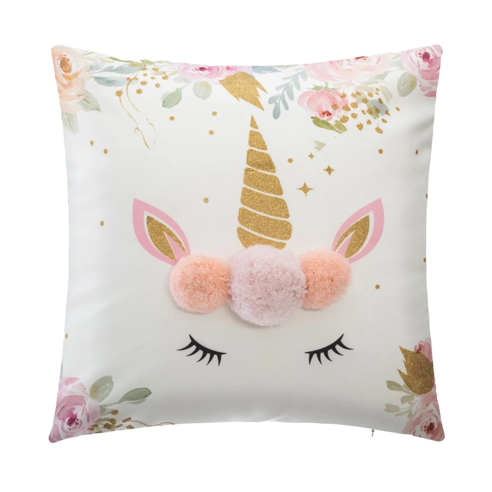 Best Coussin ETINCELLE coloris multicolore 40 x 40 cm - 4MURS Enfant Textile De Maison Enfant|Coussins