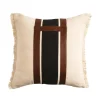 New Coussin FRANKIE coloris brun 45 x 45 cm - 4MURS Coussins