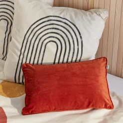 Outlet Coussin FYN coloris terracotta 30 x 50 cm - 4MURS Coussins