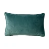 Discount Coussin FYN coloris vert émeraude 30 x 50 cm - 4MURS Coussins