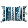 Clearance Coussin GABBY coloris bleu 40 x 60 cm - 4MURS Coussins