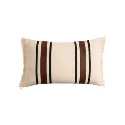 Hot Coussin GRETA coloris brun 30 x 50 cm - 4MURS Coussins