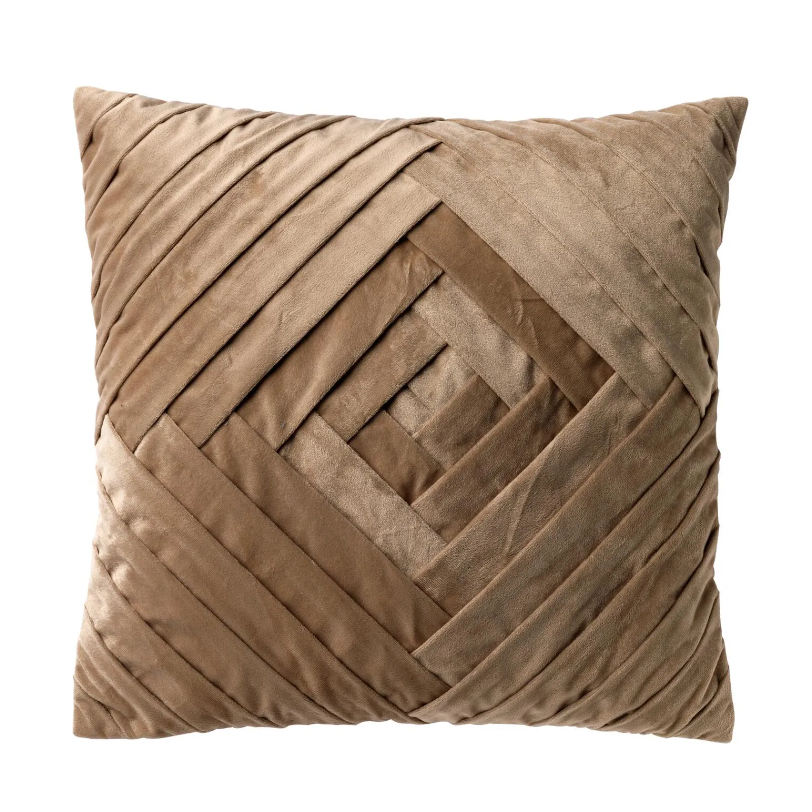 New Coussin ILLY coloris taupe 45 x 45 cm - 4MURS Coussins
