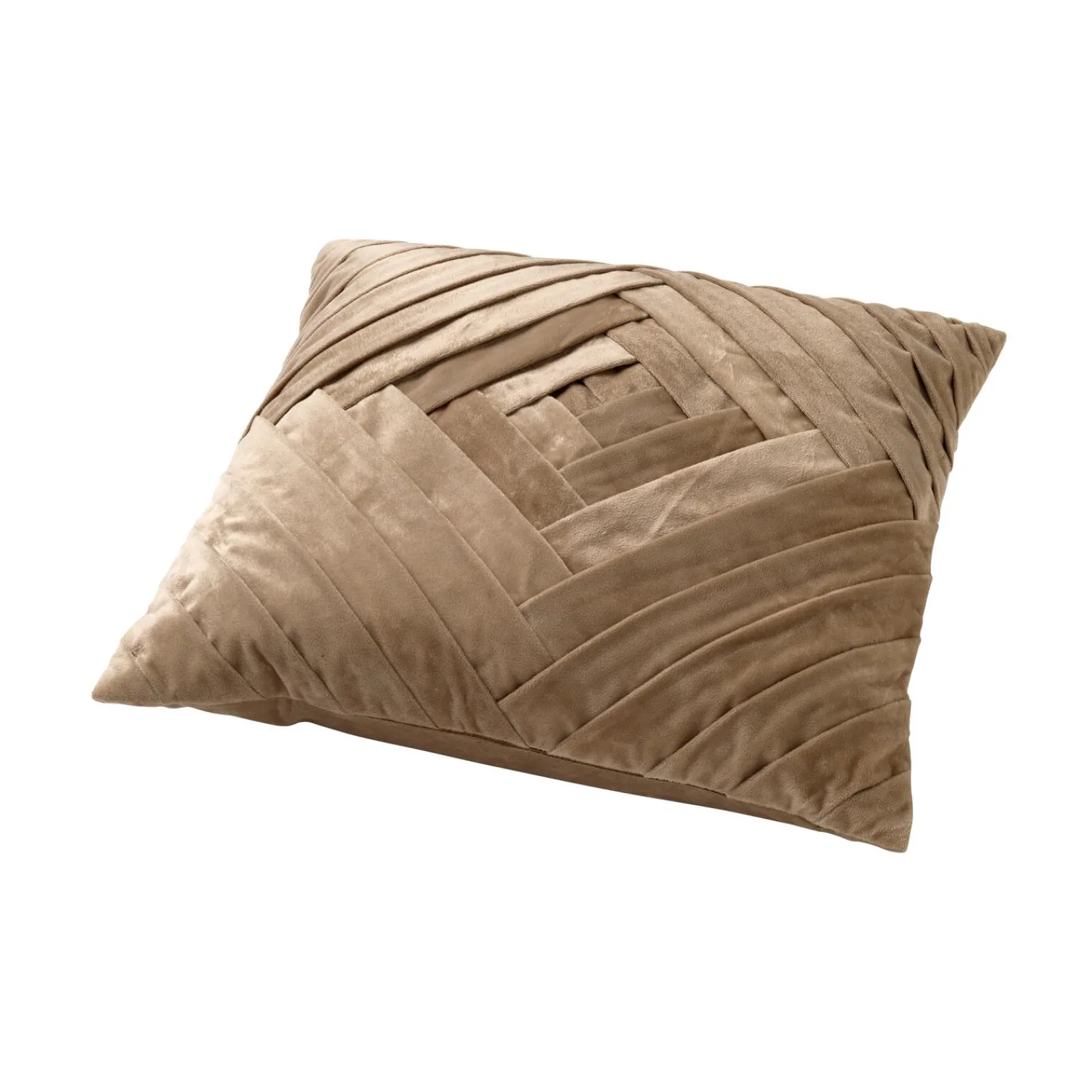 New Coussin ILLY coloris taupe 45 x 45 cm - 4MURS Coussins