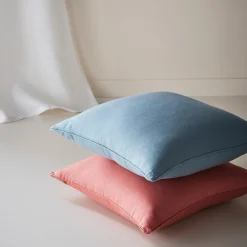 Discount Coussin LINNEO coloris métal 45 x 45 cm - 4MURS Coussins