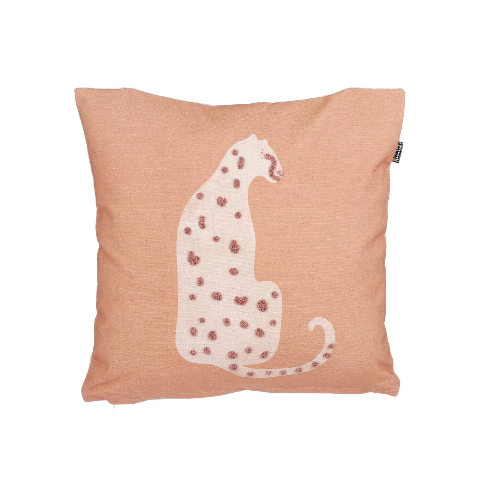 Fashion Coussin MAURITIUS coloris pêche 45 x 45 cm - 4MURS Enfant Textile De Maison Enfant|Coussins