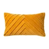 Best Coussin MEIM coloris jaune moutarde 30 x 50 cm - 4MURS Coussins