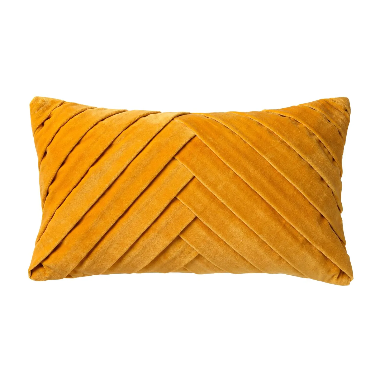 Best Coussin MEIM coloris jaune moutarde 30 x 50 cm - 4MURS Coussins