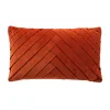 Outlet Coussin MEIM coloris terracotta 30 x 50 cm - 4MURS Coussins