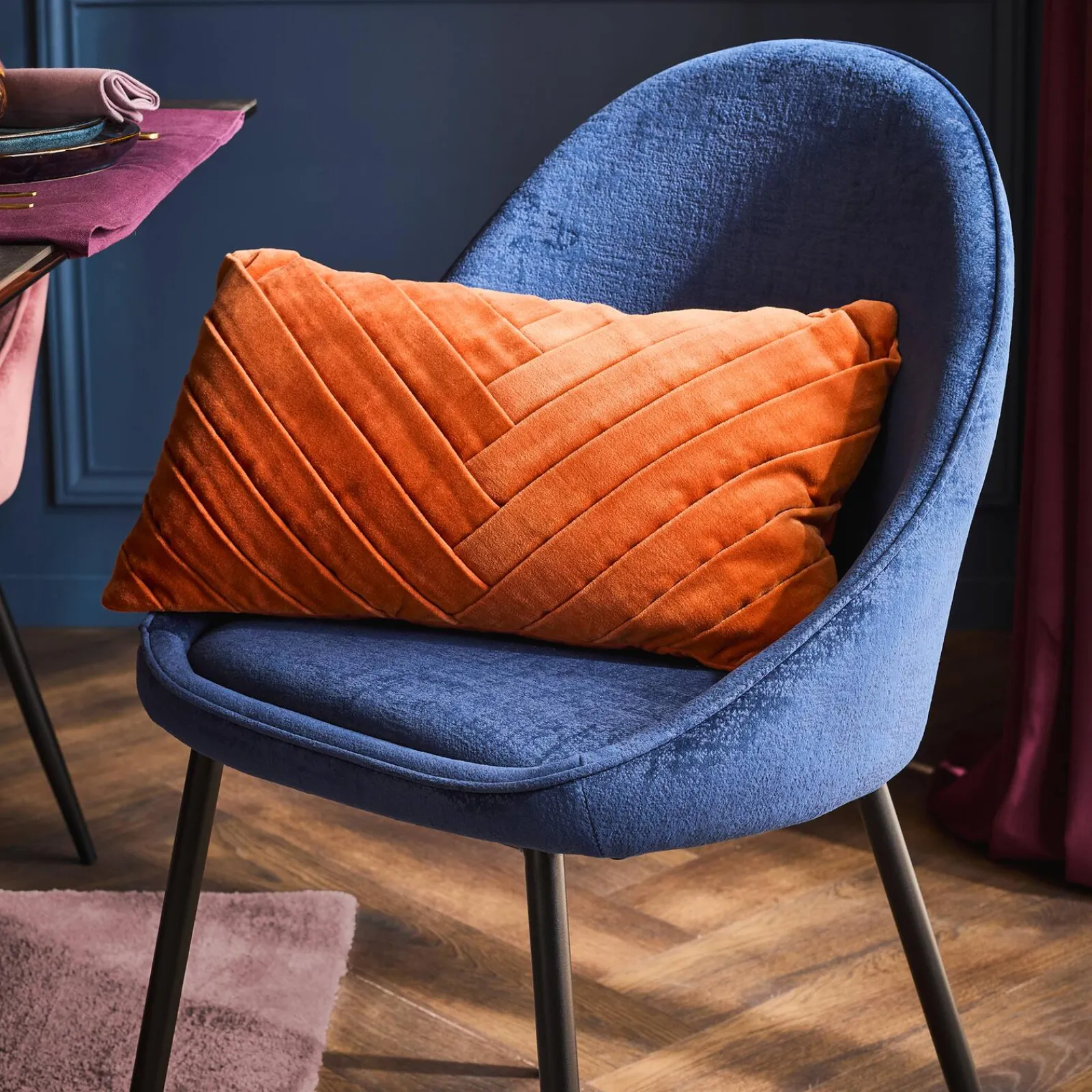 Outlet Coussin MEIM coloris terracotta 30 x 50 cm - 4MURS Coussins