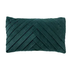 Online Coussin MEIM coloris vert émeraude 30 x 50 cm - 4MURS Coussins