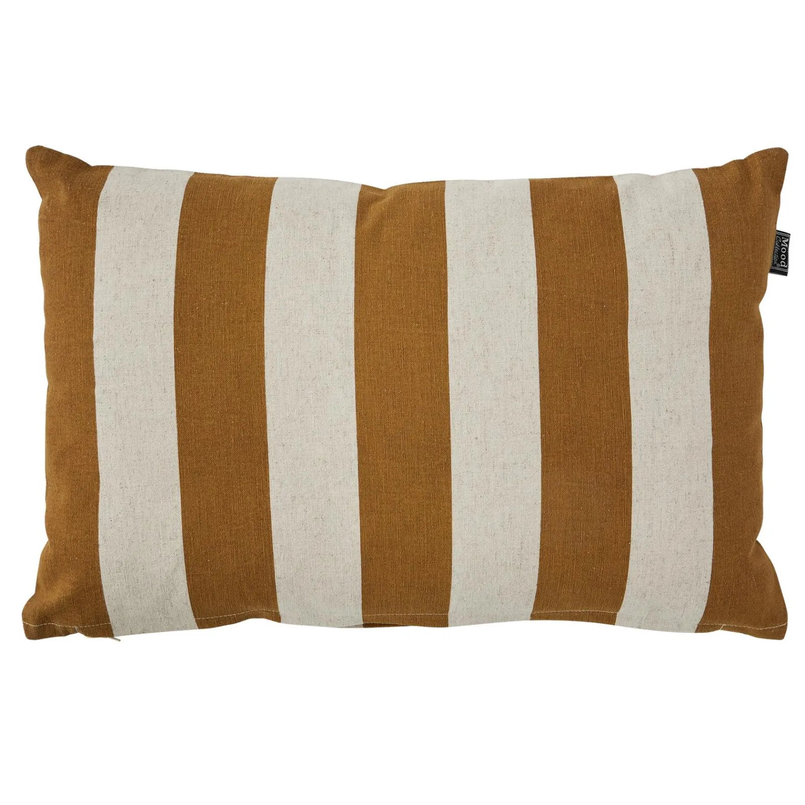 Sale Coussin MONI coloris ocre/ivoire 55 x 35 cm - 4MURS Coussins