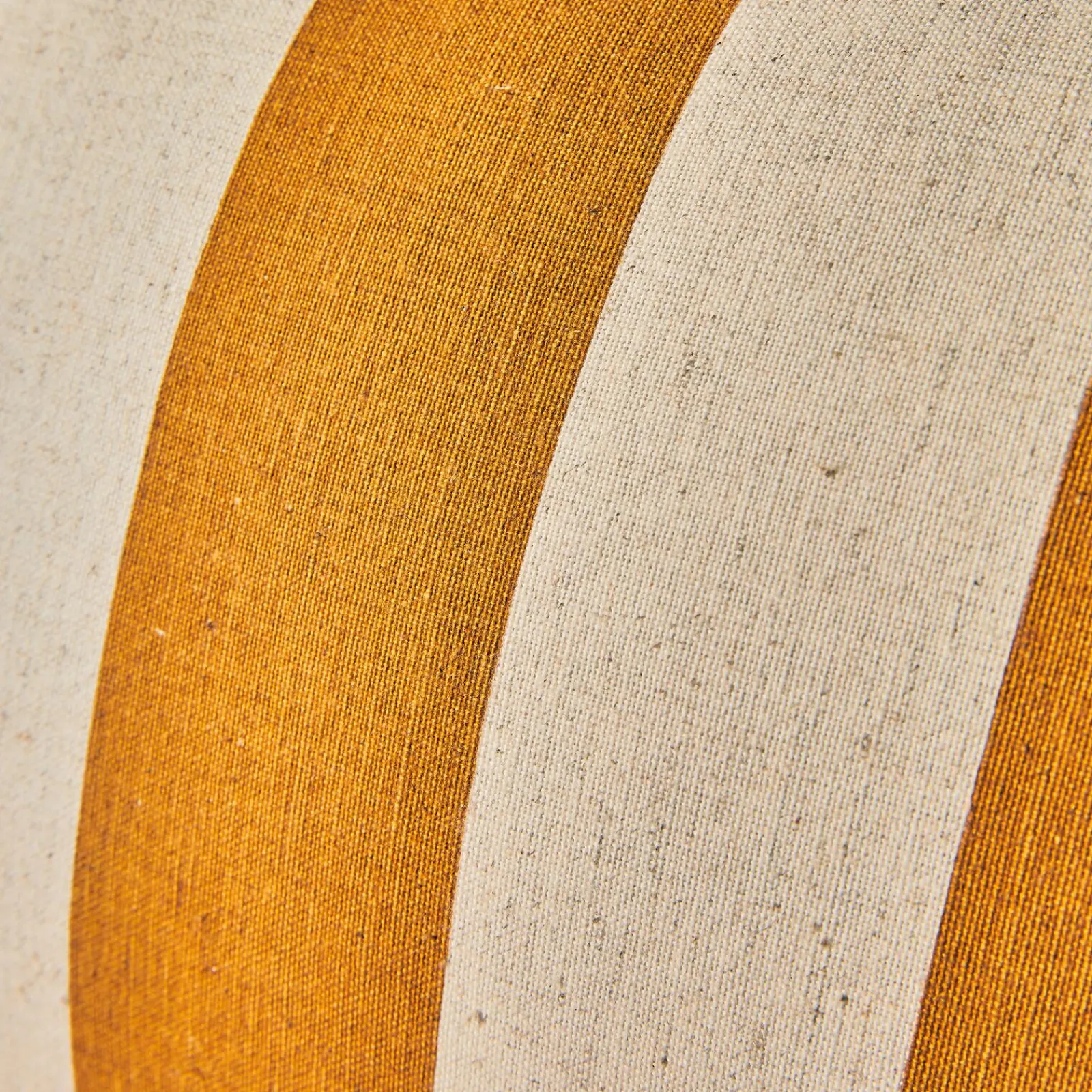 Sale Coussin MONI coloris ocre/ivoire 55 x 35 cm - 4MURS Coussins